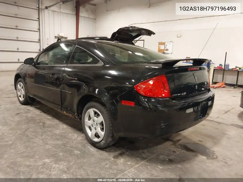 2009 Pontiac G5 VIN: 1G2AS18H797196493 Lot: 42193218