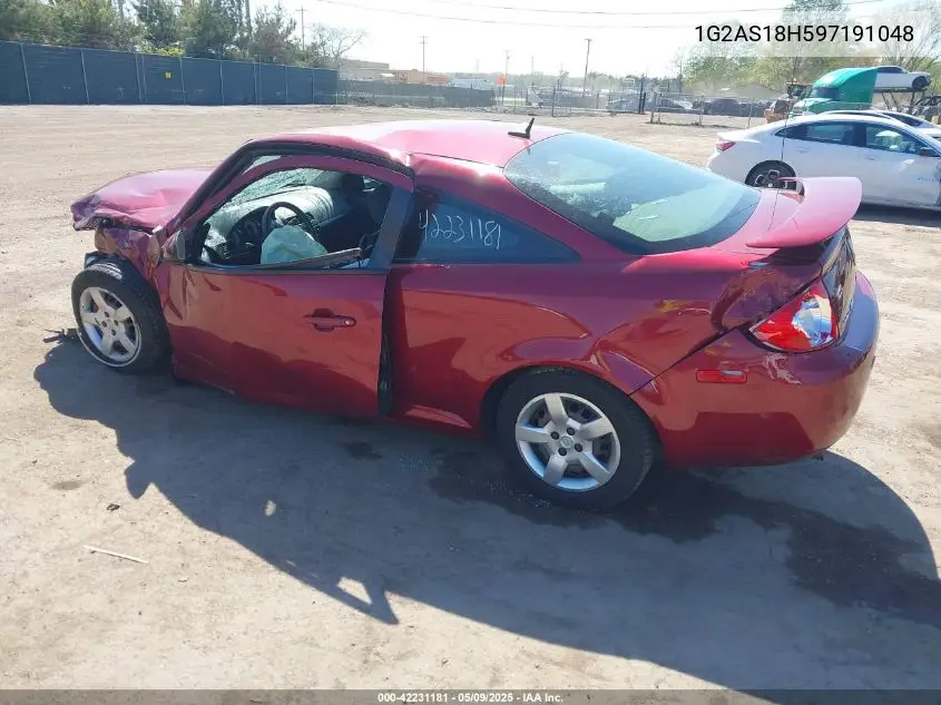 2009 Pontiac G5 VIN: 1G2AS18H597191048 Lot: 42231181