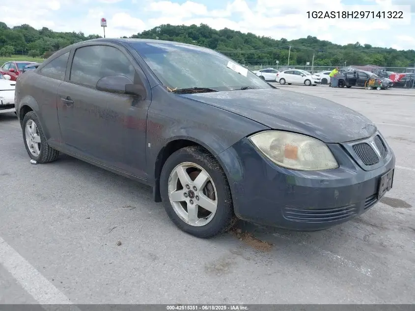 2009 Pontiac G5 VIN: 1G2AS18H297141322 Lot: 42515351