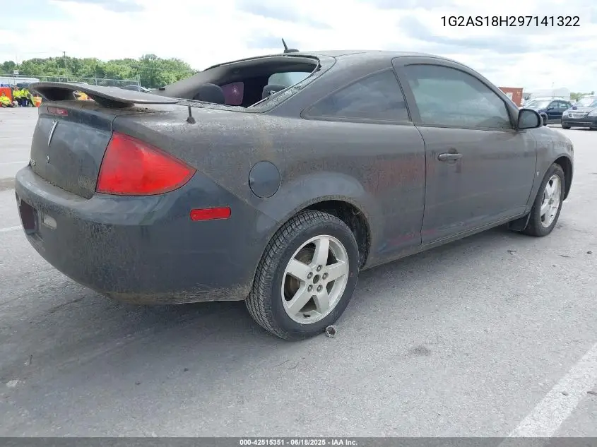 2009 Pontiac G5 VIN: 1G2AS18H297141322 Lot: 42515351