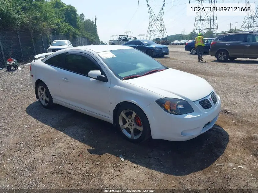 2009 Pontiac G5 Gt VIN: 1G2AT18H897121668 Lot: 42565677