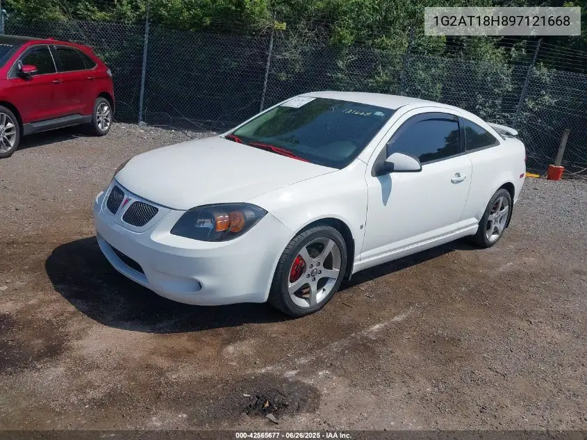 2009 Pontiac G5 Gt VIN: 1G2AT18H897121668 Lot: 42565677