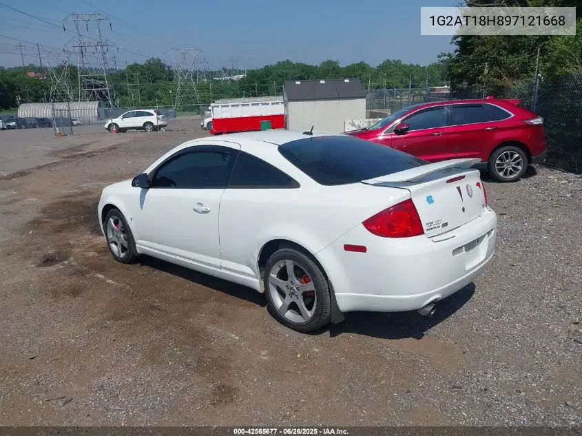 2009 Pontiac G5 Gt VIN: 1G2AT18H897121668 Lot: 42565677
