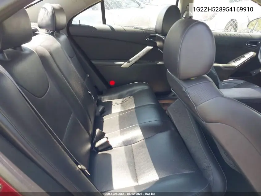 2005 Pontiac G6 Gt VIN: 1G2ZH528954169910 Lot: 42250665