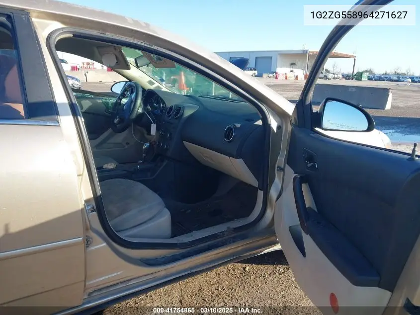 2006 Pontiac G6 VIN: 1G2ZG558964271627 Lot: 41754865