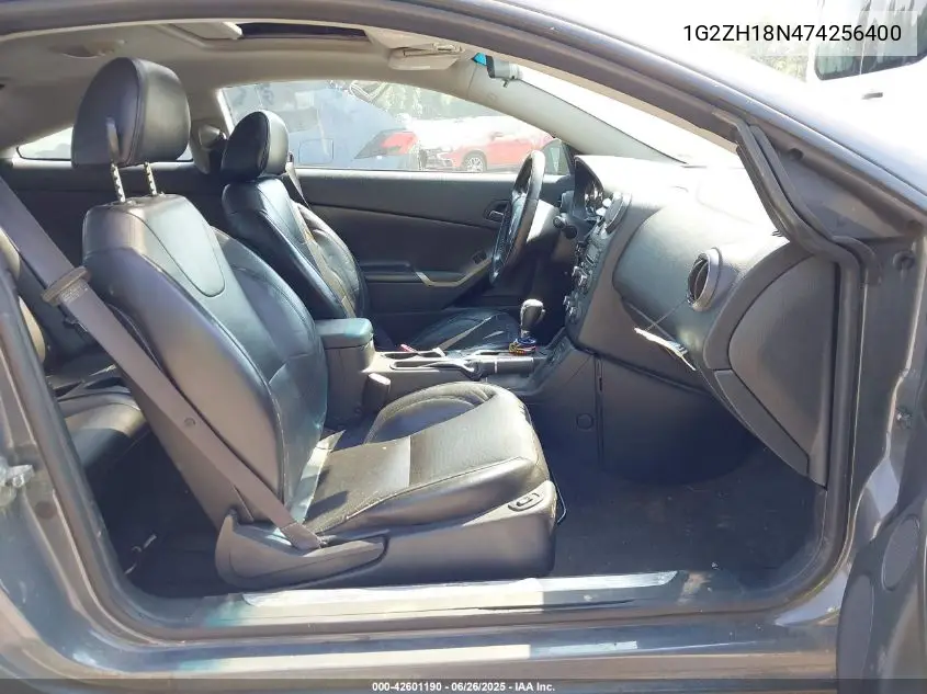 2007 Pontiac G6 Gt VIN: 1G2ZH18N474256400 Lot: 42601190