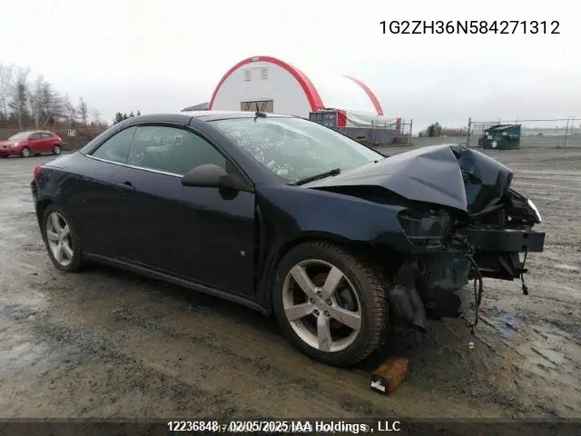 2008 Pontiac G6 VIN: 1G2ZH36N584271312 Lot: 12236848