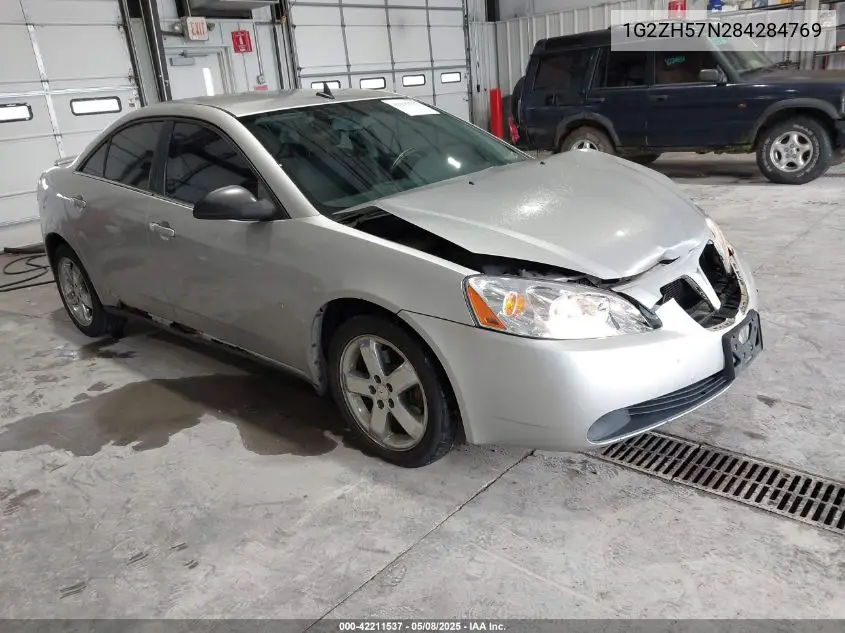 2008 Pontiac G6 Gt VIN: 1G2ZH57N284284769 Lot: 42211537