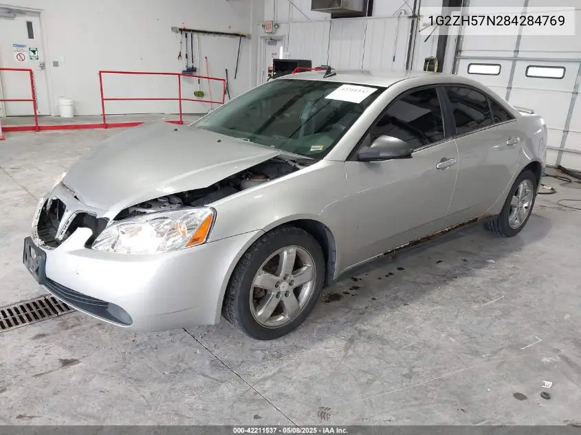 2008 Pontiac G6 Gt VIN: 1G2ZH57N284284769 Lot: 42211537