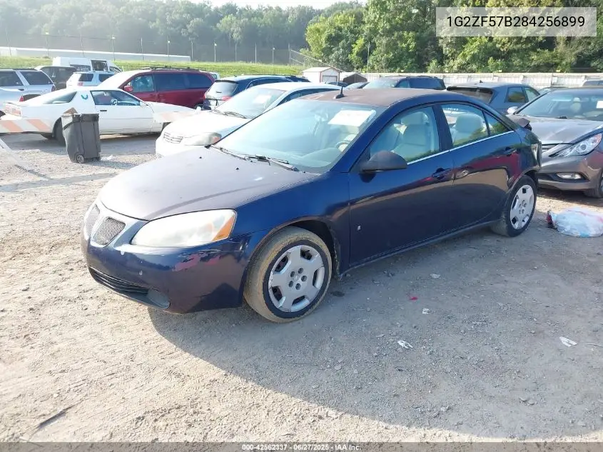 2008 Pontiac G6 Value Leader VIN: 1G2ZF57B284256899 Lot: 42562337