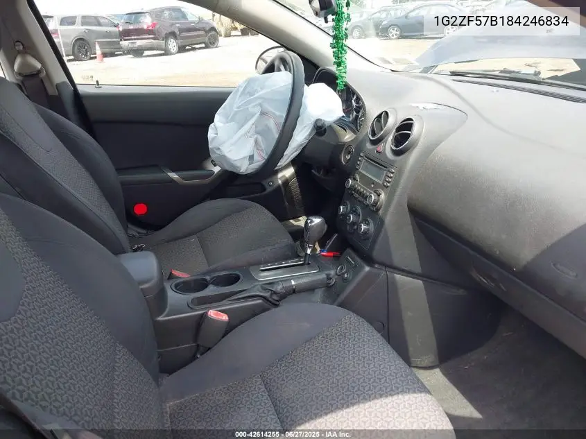 2008 Pontiac G6 Value Leader VIN: 1G2ZF57B184246834 Lot: 42614255
