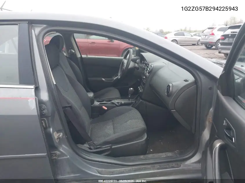 2009 Pontiac G6 VIN: 1G2ZG57B294225943 Lot: 42225771