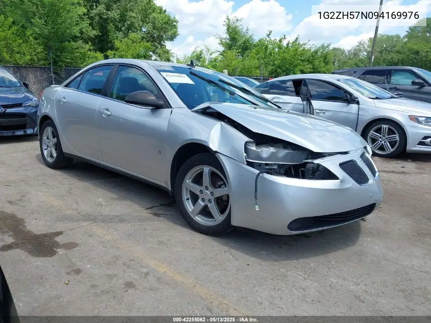 2009 Pontiac G6 Gt VIN: 1G2ZH57N094169976 Lot: 42255062