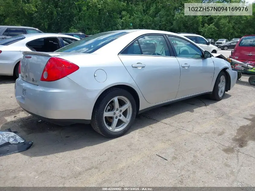2009 Pontiac G6 Gt VIN: 1G2ZH57N094169976 Lot: 42255062