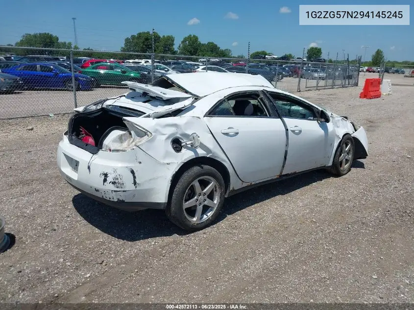 2009 Pontiac G6 VIN: 1G2ZG57N294145245 Lot: 42572113