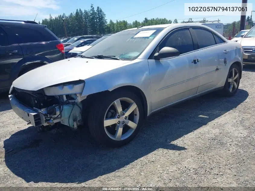 2009 Pontiac G6 VIN: 1G2ZG57N794137061 Lot: 42644577