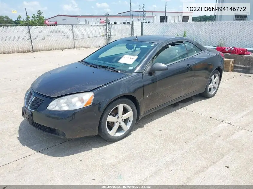 2009 Pontiac G6 Gt VIN: 1G2ZH36N494146772 Lot: 42795655