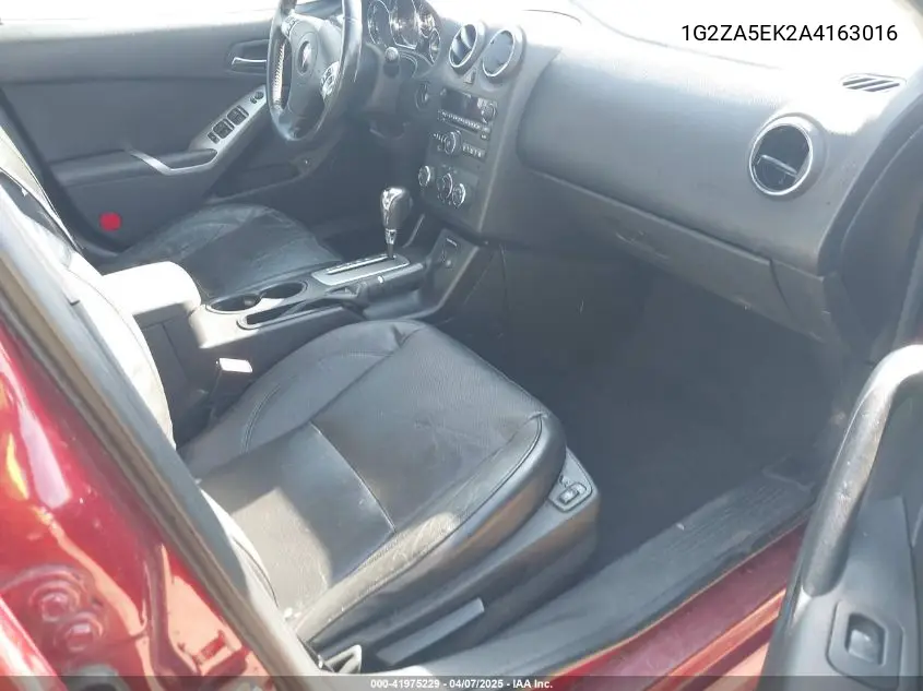 2010 Pontiac G6 VIN: 1G2ZA5EK2A4163016 Lot: 41975229