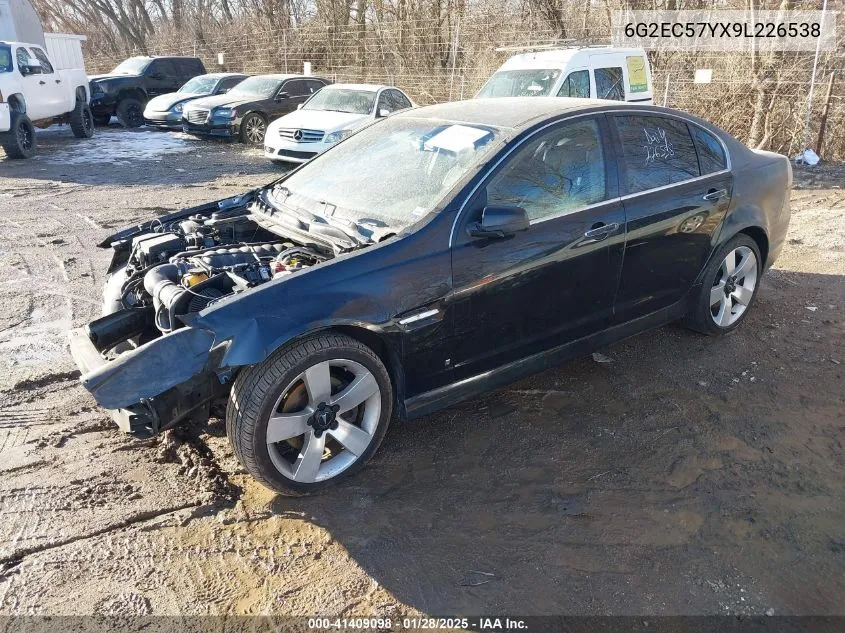 2009 Pontiac G8 Gt VIN: 6G2EC57YX9L226538 Lot: 41409098
