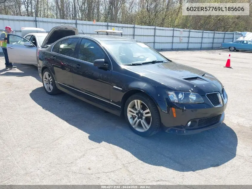 2009 Pontiac G8 VIN: 6G2ER57769L185606 Lot: 42112142