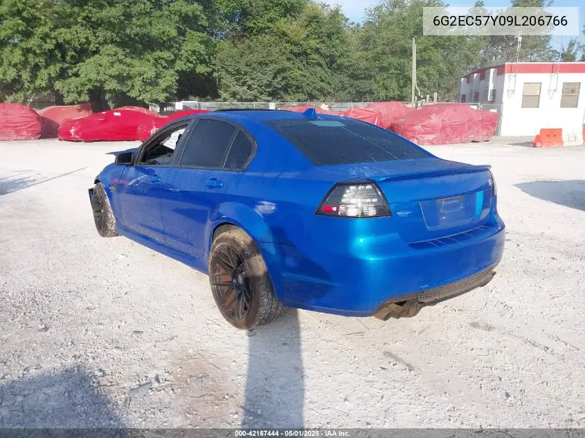 2009 Pontiac G8 Gt VIN: 6G2EC57Y09L206766 Lot: 42167444