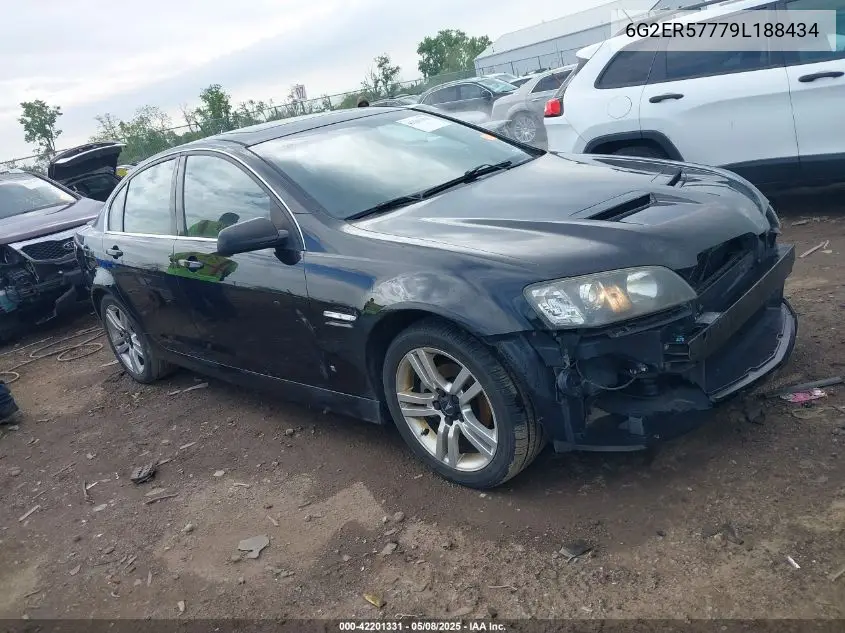 2009 Pontiac G8 VIN: 6G2ER57779L188434 Lot: 42201331