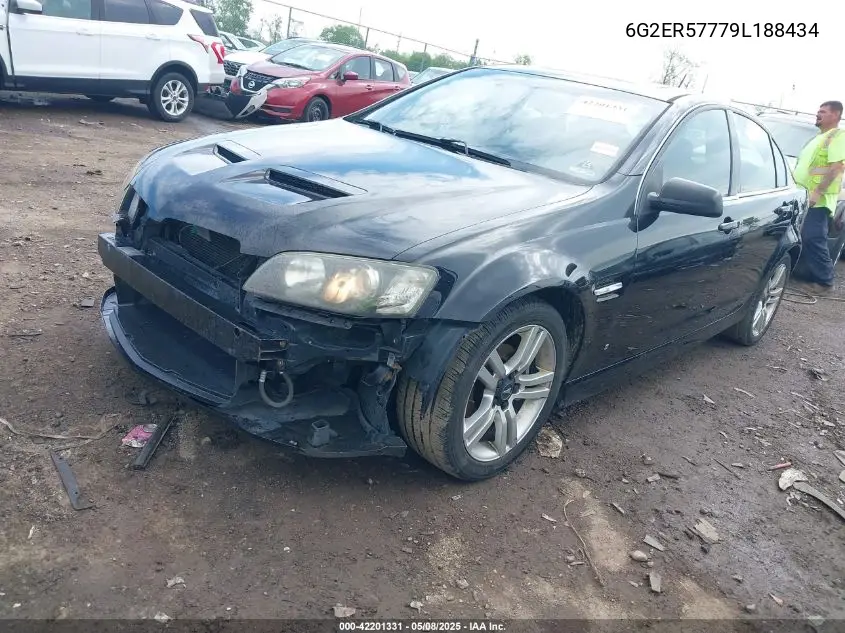 2009 Pontiac G8 VIN: 6G2ER57779L188434 Lot: 42201331