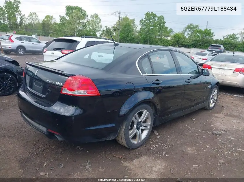 2009 Pontiac G8 VIN: 6G2ER57779L188434 Lot: 42201331