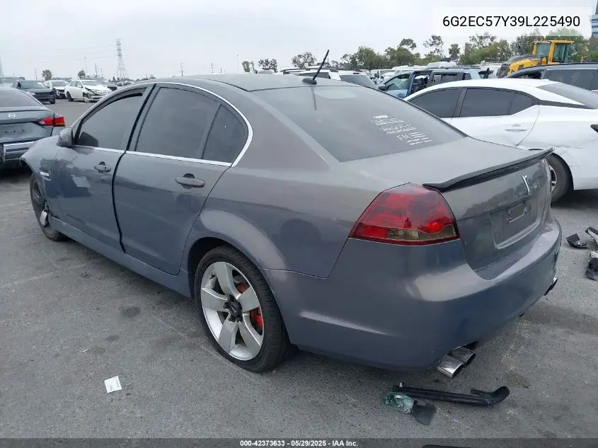 2009 Pontiac G8 Gt VIN: 6G2EC57Y39L225490 Lot: 42373633