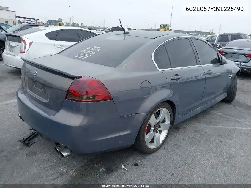 2009 Pontiac G8 Gt VIN: 6G2EC57Y39L225490 Lot: 42373633