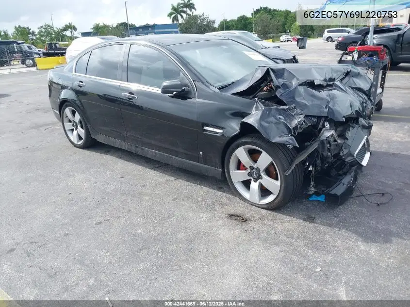 2009 Pontiac G8 Gt VIN: 6G2EC57Y69L220753 Lot: 42441669