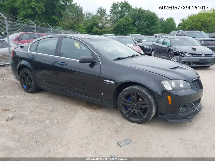 2009 Pontiac G8 VIN: 6G2ER577X9L161017 Lot: 42467970