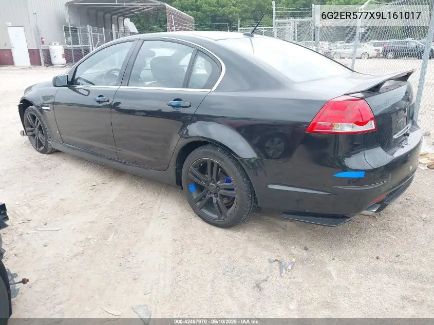 2009 Pontiac G8 VIN: 6G2ER577X9L161017 Lot: 42467970