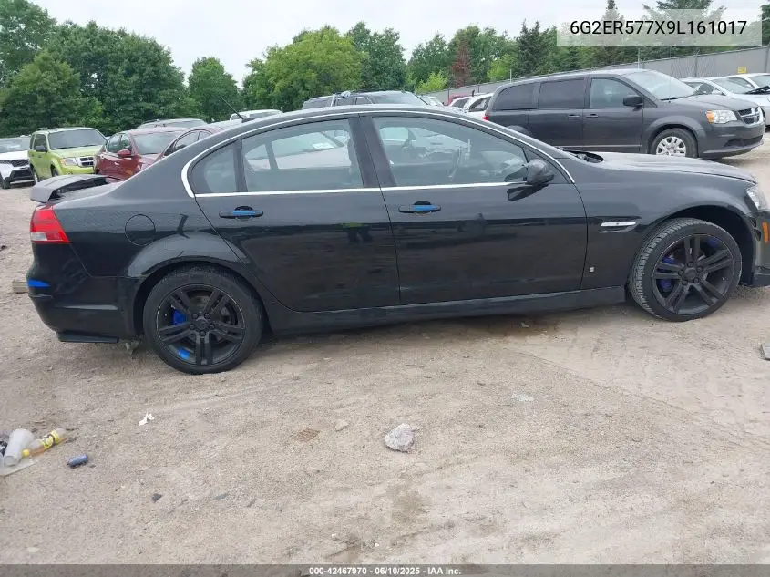2009 Pontiac G8 VIN: 6G2ER577X9L161017 Lot: 42467970