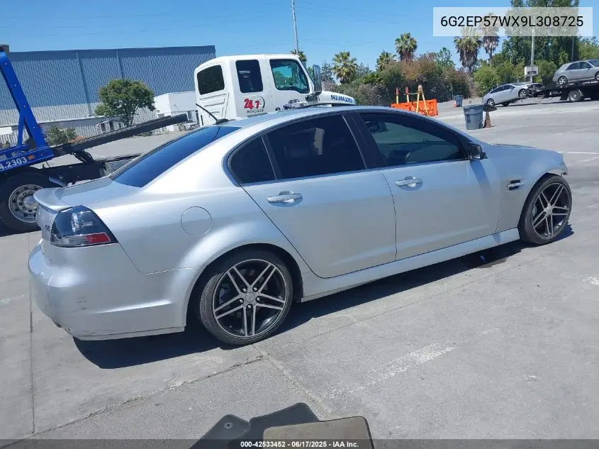 2009 Pontiac G8 Gxp VIN: 6G2EP57WX9L308725 Lot: 42533452