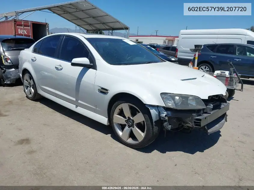 2009 Pontiac G8 Gt VIN: 6G2EC57Y39L207720 Lot: 42629428