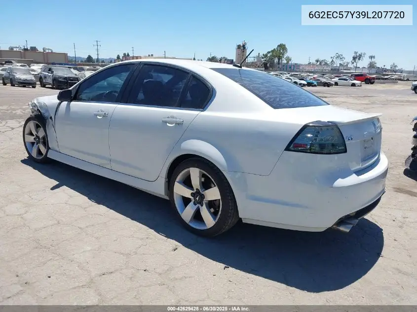 2009 Pontiac G8 Gt VIN: 6G2EC57Y39L207720 Lot: 42629428