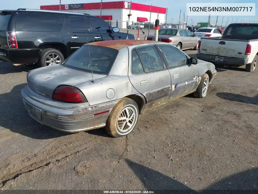 1G2NE54N3NM007717 1992 Pontiac Grand Am Se