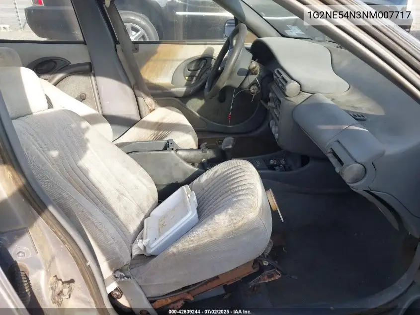 1G2NE54N3NM007717 1992 Pontiac Grand Am Se