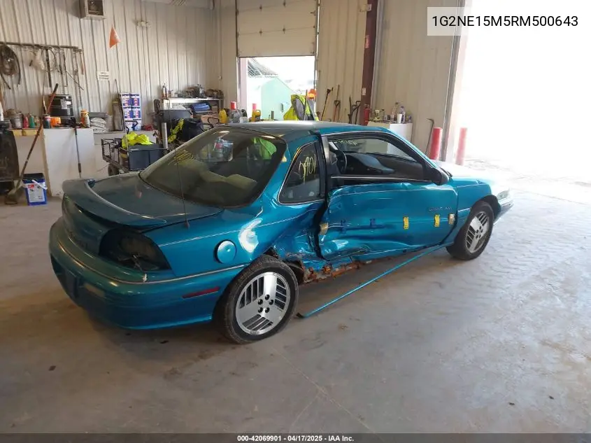 1994 Pontiac Grand Am Se VIN: 1G2NE15M5RM500643 Lot: 42069901