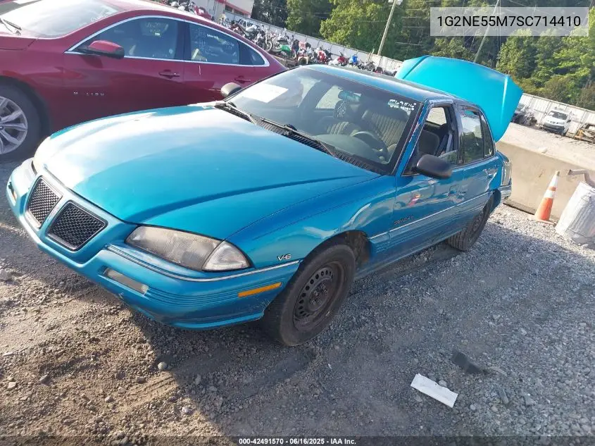 1995 Pontiac Grand Am Se VIN: 1G2NE55M7SC714410 Lot: 42491570