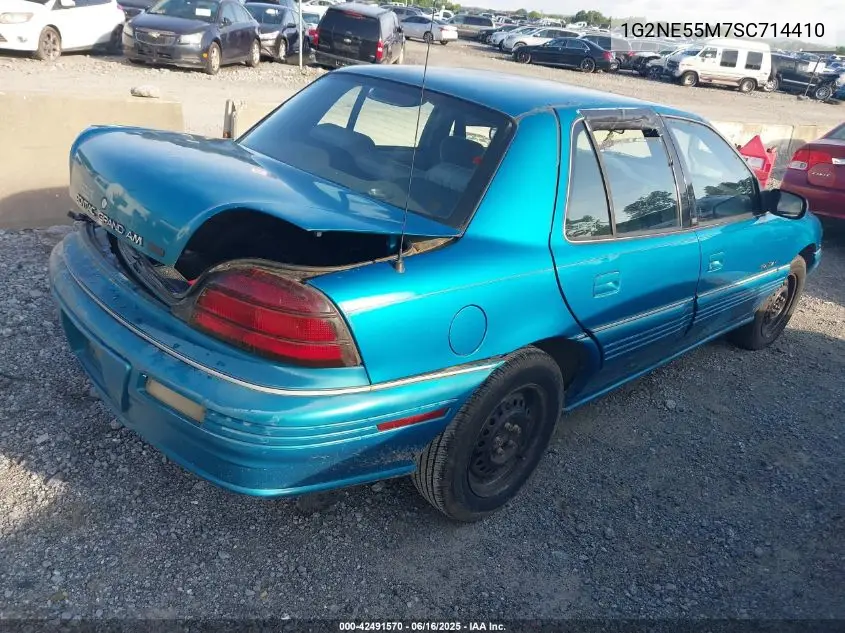 1995 Pontiac Grand Am Se VIN: 1G2NE55M7SC714410 Lot: 42491570