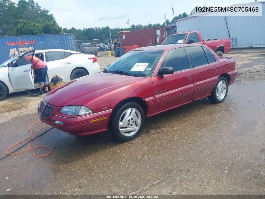 1995 Pontiac Grand Am Se VIN: 1G2NE55M4SC705468 Lot: 42517970
