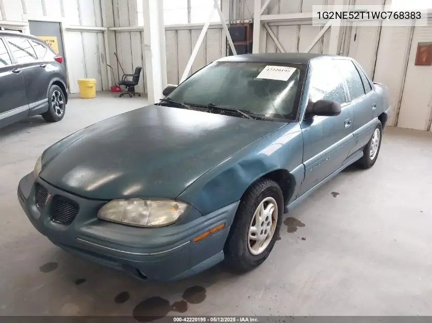 1998 Pontiac Grand Am Se VIN: 1G2NE52T1WC768383 Lot: 42220195