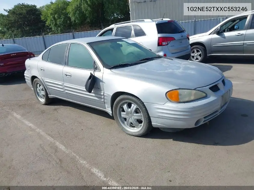 1999 Pontiac Grand Am Se1 VIN: 1G2NE52TXXC553246 Lot: 42398103