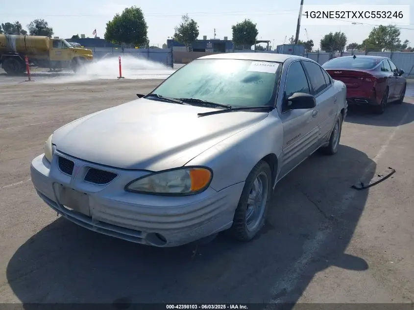 1999 Pontiac Grand Am Se1 VIN: 1G2NE52TXXC553246 Lot: 42398103