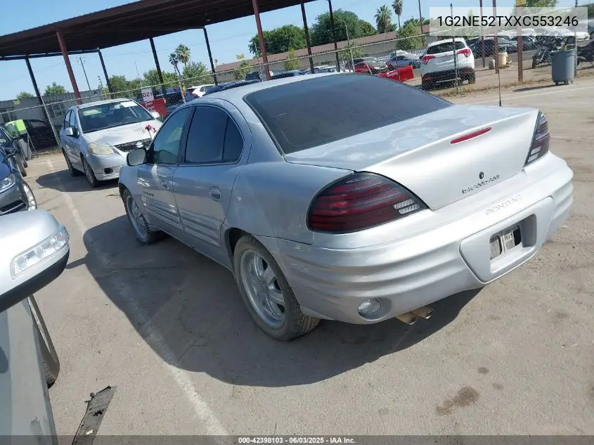 1999 Pontiac Grand Am Se1 VIN: 1G2NE52TXXC553246 Lot: 42398103