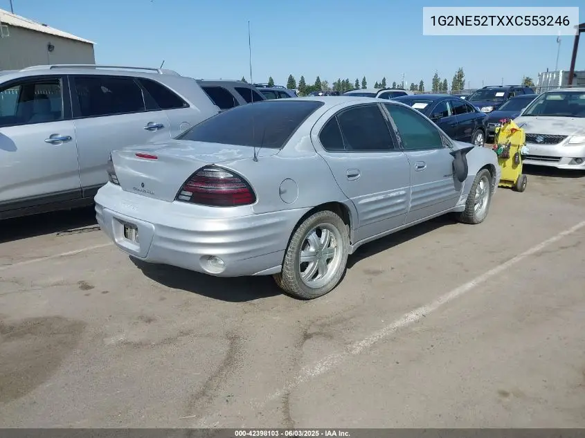 1999 Pontiac Grand Am Se1 VIN: 1G2NE52TXXC553246 Lot: 42398103