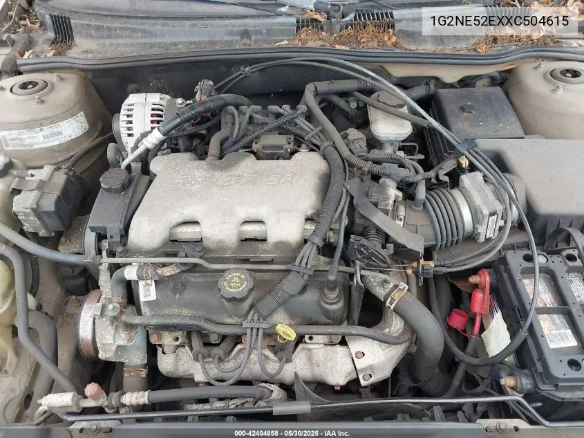 1999 Pontiac Grand Am Se1 VIN: 1G2NE52EXXC504615 Lot: 42404858