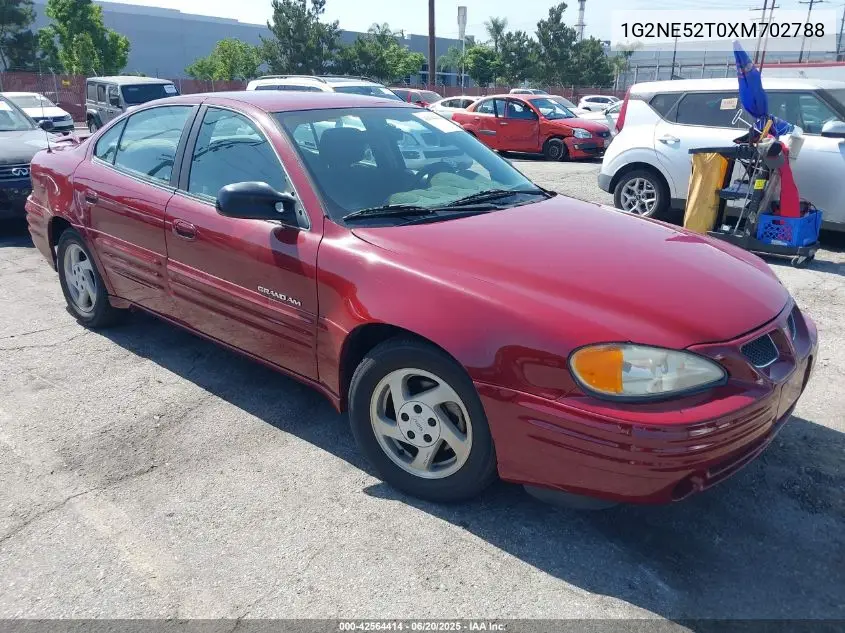 1999 Pontiac Grand Am Se1 VIN: 1G2NE52T0XM702788 Lot: 42564414